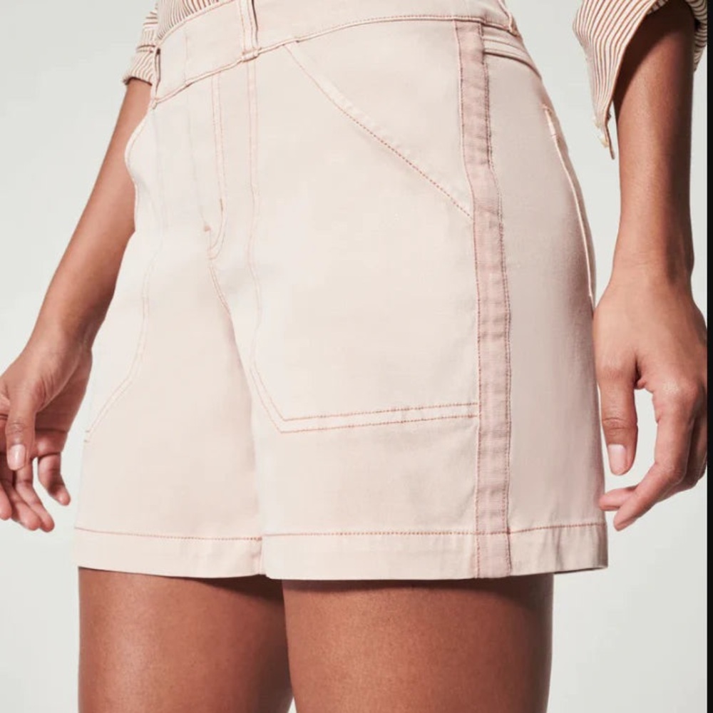 SPANX | Stretch Twill Trouser Shorts